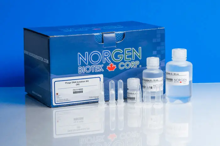 Bacteriophage DNA extraction kit by Norgen
