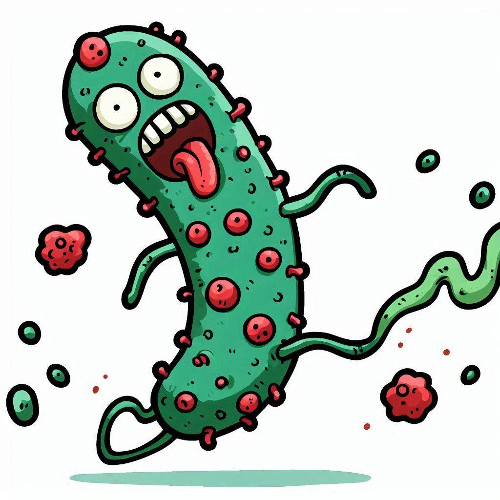 A bacteria turned by a phage into Zombie cell